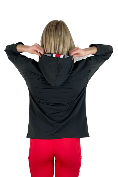 2011- The Ohio State Helmet Stripe Snorkel Neck Hoodie/Black – Bend