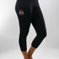 1103 - The Ohio State University "Victory" Cell Phone Pocket Capri/Black