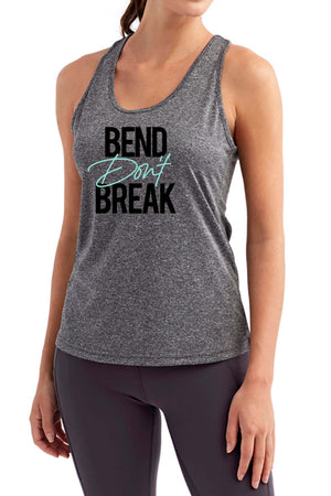 4312 - The Bend "Bend Don't Break" Keyhole Tank - Grey