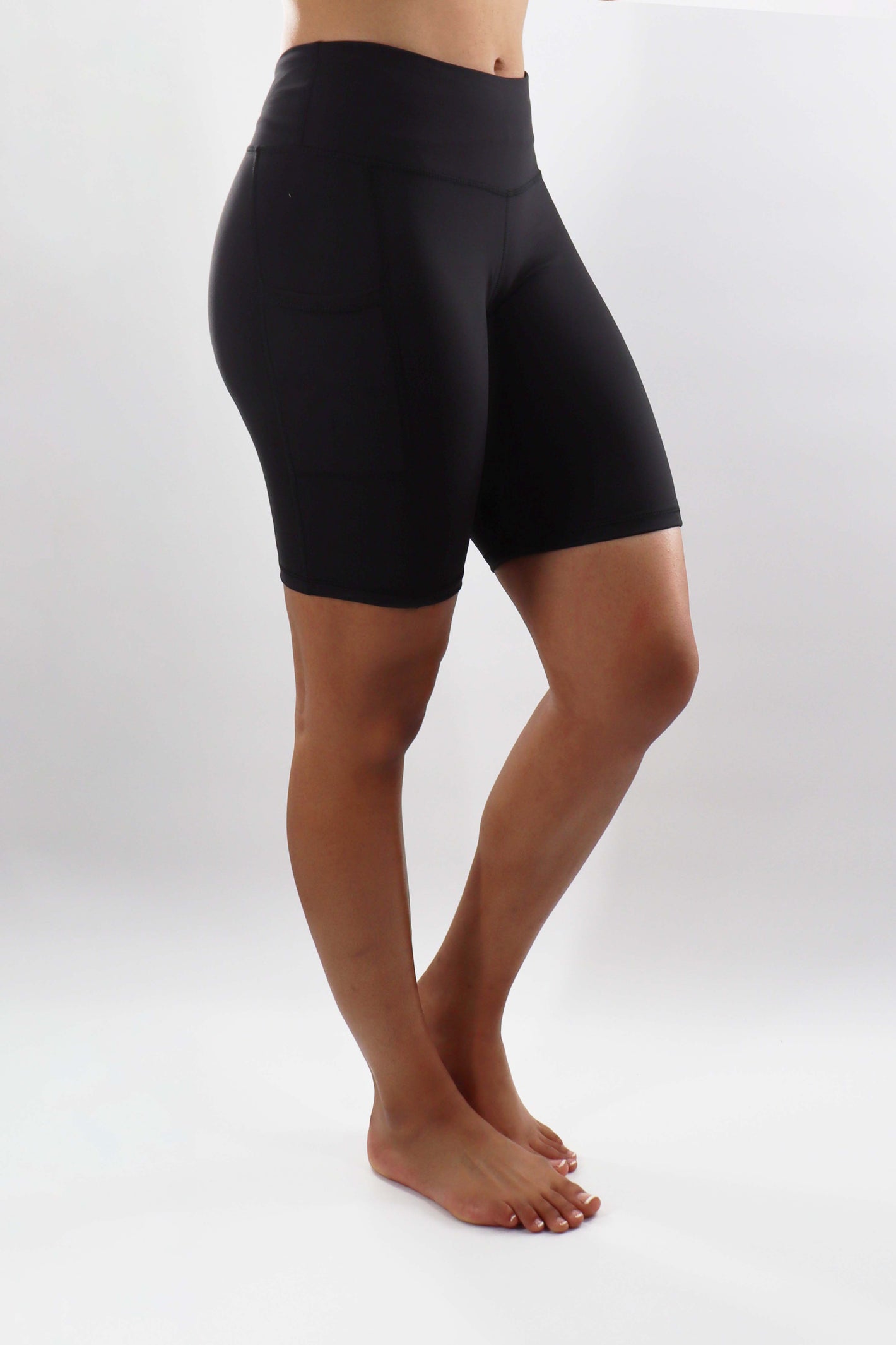 4001 - The Perfect Pocket Biker Short - Black