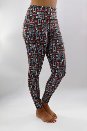 1306 - The Ohio State University “Buckeye Style” Pocket Legging