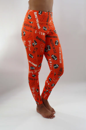 4209 - The Bend Perfect Pocket Legging - Cleveland Print