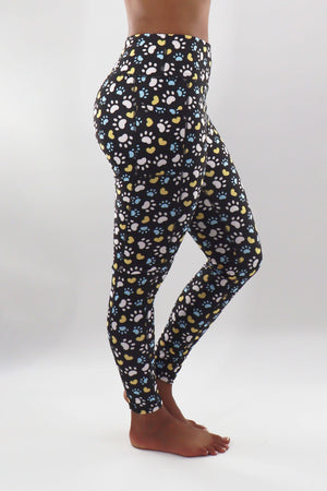 3318 - The Bend "Paws on our hearts" Perfect Pocket Legging