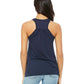 ETSU Gathered Back Bliss Tank - Heather Navy