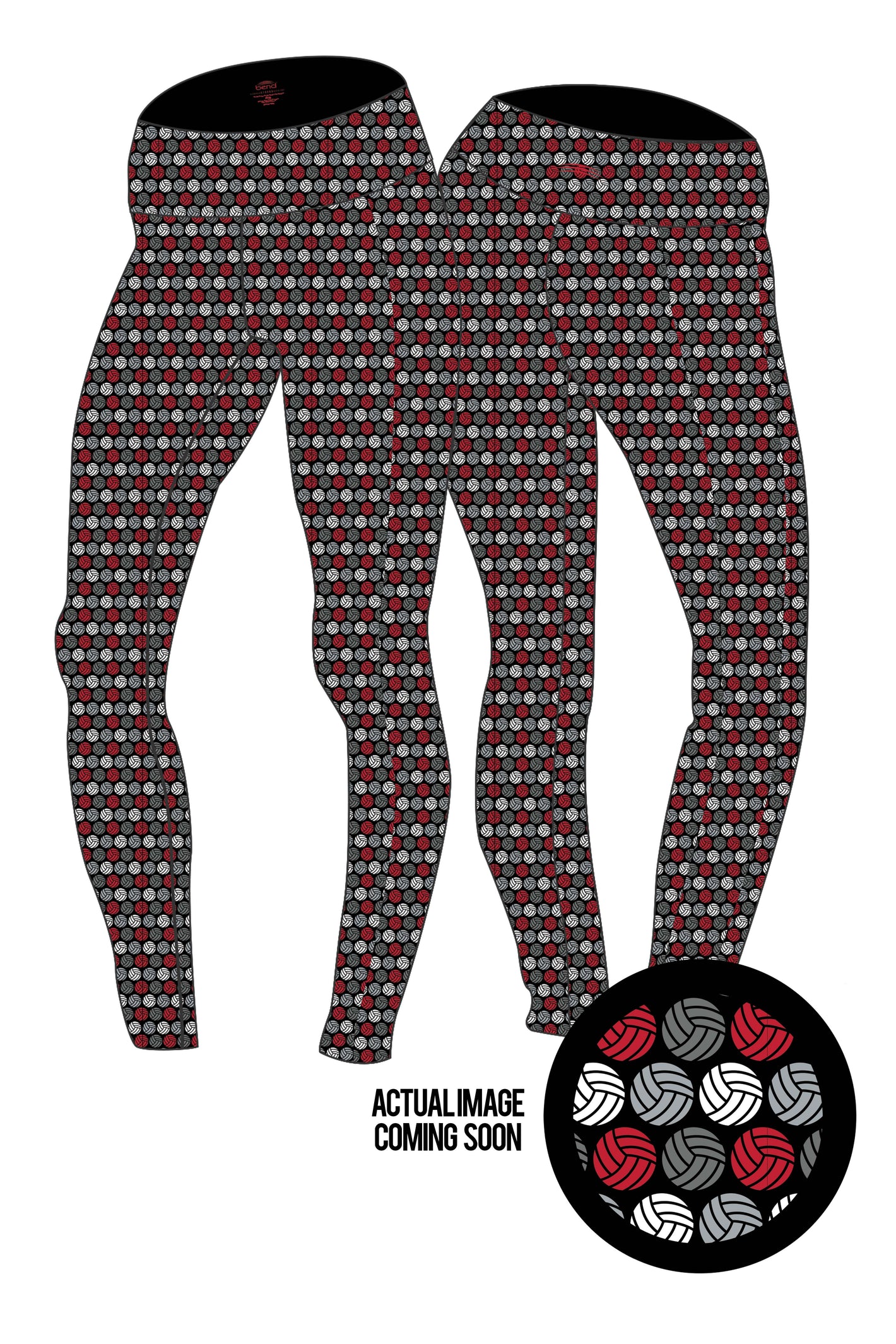 The Emily Londot Collection Volleyball Cell Pocket Legging