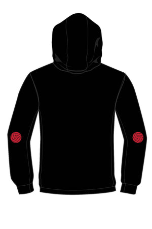 The Emily Londot Volleyball Luxe Snorkel Hoodie/Black