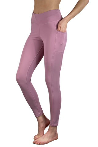 In Alignment Ribbed Pink Leopard Print Leggings FINAL SALE
